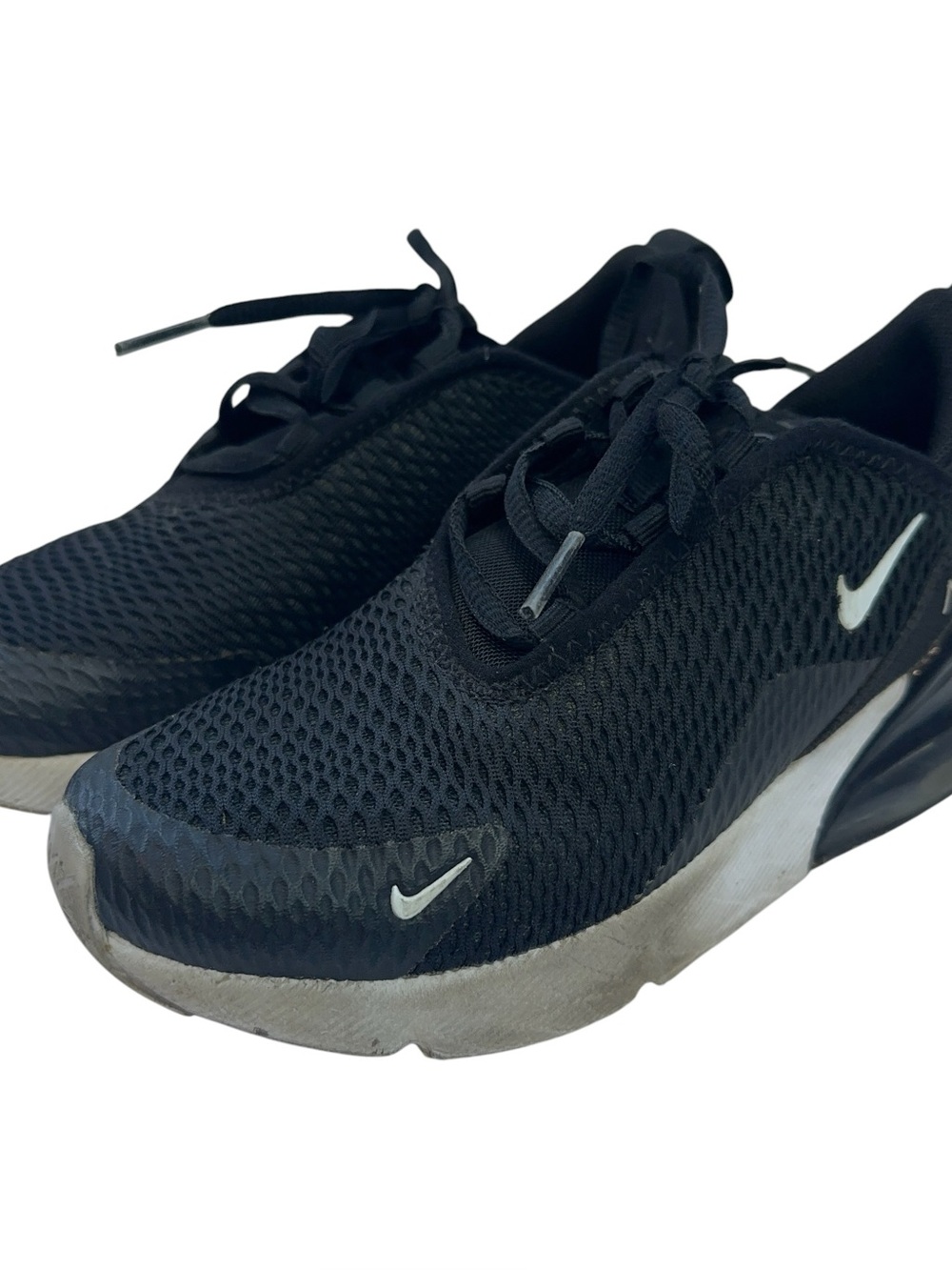 Nike Air Max 270 Shoes Youth Size 13C AO2372-001 Black